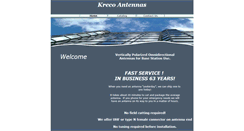 Desktop Screenshot of krecoantennas.com